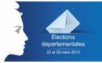 Elections départementales : 1er tour dimanche 22 mars 2015