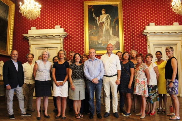 Rencontre avec un groupe de parlementaires Suédois Jeudi 25 août 2016 Rencontre avec un groupe de parlementaires Suédois Jeudi 25 août 2016