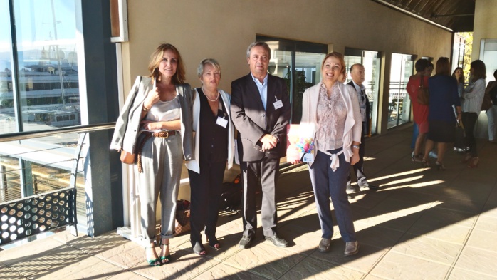 l'Adjointe au développement social Caroline Corticchiato aux côtés de l'Adjointe déléguée aux politiques familiales Annie Costa-Nivaggioli, de la Conseillère municipale déléguée au handicap et l'accessibilité Isabelle Feliciaggi ainsi que du Directeur de la CAF de Corse-du-sud monsieur Paul Celeri. l'Adjointe au développement social Caroline Corticchiato aux côtés de l'Adjointe déléguée aux politiques familiales Annie Costa-Nivaggioli, de la Conseillère municipale déléguée au handicap et l'accessibilité Isabelle Feliciaggi ainsi que du Directeur de la CAF de Corse-du-sud monsieur Paul Celeri.