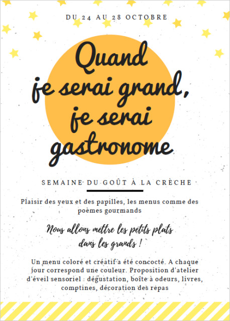Semaine du goût à la crèche du parc Berthault Semaine du goût à la crèche du parc Berthault