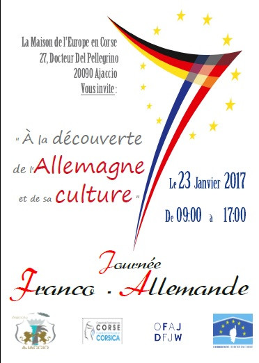23 janvier 2017 Journée Franco-Allemande 23 janvier 2017 Journée Franco-Allemande