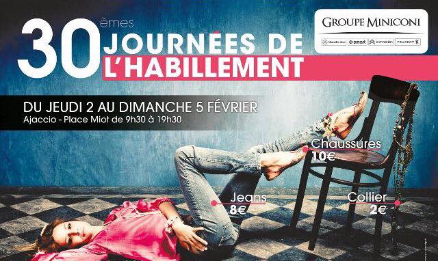 Les Journées de l'Habillement - 30ème édition du 2 au 5 février Place Miot Les Journées de l'Habillement - 30ème édition du 2 au 5 février Place Miot