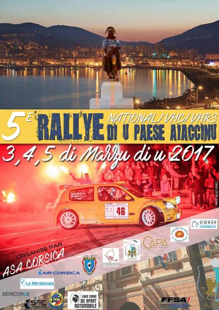 RALLYE DU PAYS AJACCIEN 2017 RALLYE DU PAYS AJACCIEN 2017