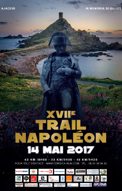 17 ème Trail Napoléon dimanche 14 mai Place du Casone 17 ème Trail Napoléon dimanche 14 mai Place du Casone