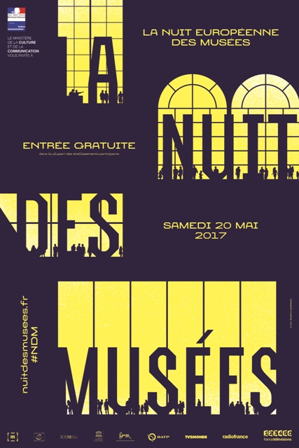 Nuit Européenne des musées 2017 samedi 20 mai Nuit Européenne des musées 2017 samedi 20 mai