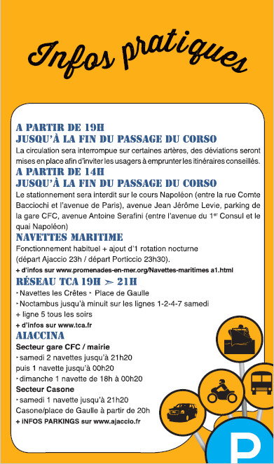 Programme du Carnaval de la Ville d'Ajaccio 2017 Samedi 1er et Dimanche 2 juillet Programme du Carnaval de la Ville d'Ajaccio 2017 Samedi 1er et Dimanche 2 juillet