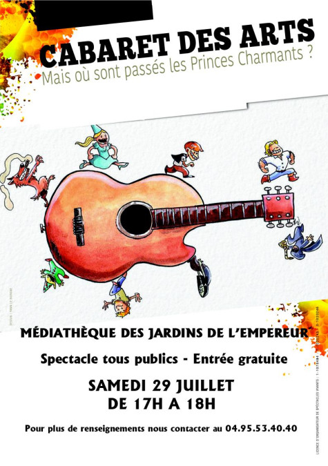 Un mois de juillet à la médiathèque des Jardins de l'Empereur Un mois de juillet à la médiathèque des Jardins de l'Empereur