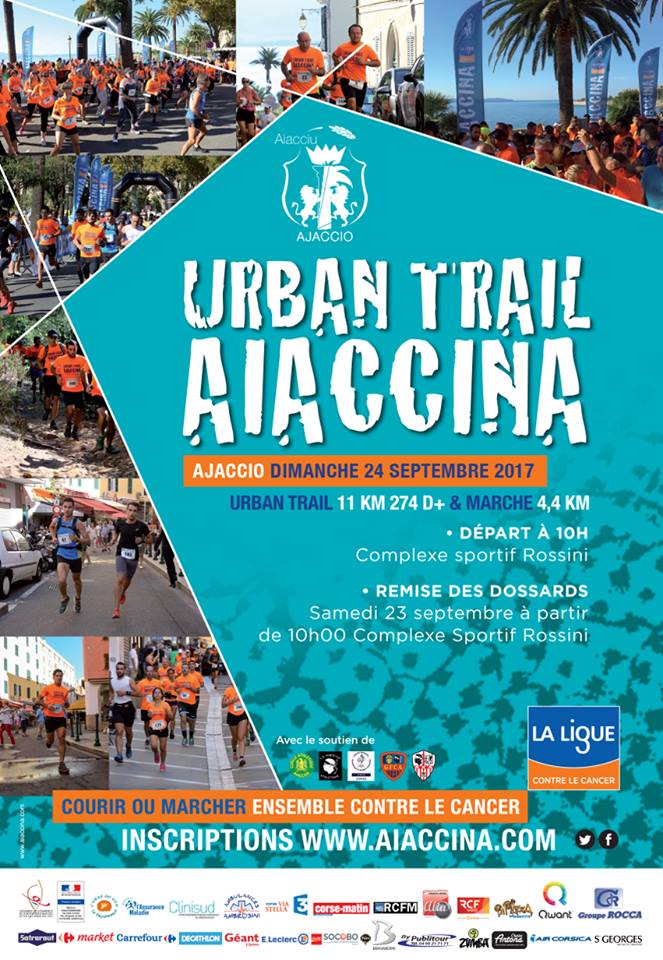 URBAN TRAIL AIACCINA 2017 URBAN TRAIL AIACCINA 2017