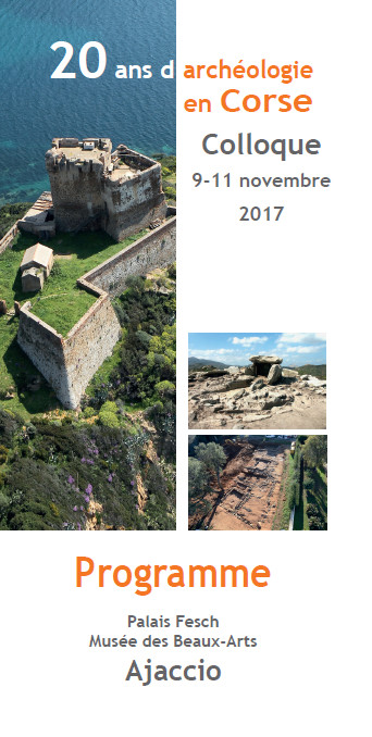 Colloque 20 ans d'archéologie en Corse au Palais Fesch Colloque 20 ans d'archéologie en Corse au Palais Fesch