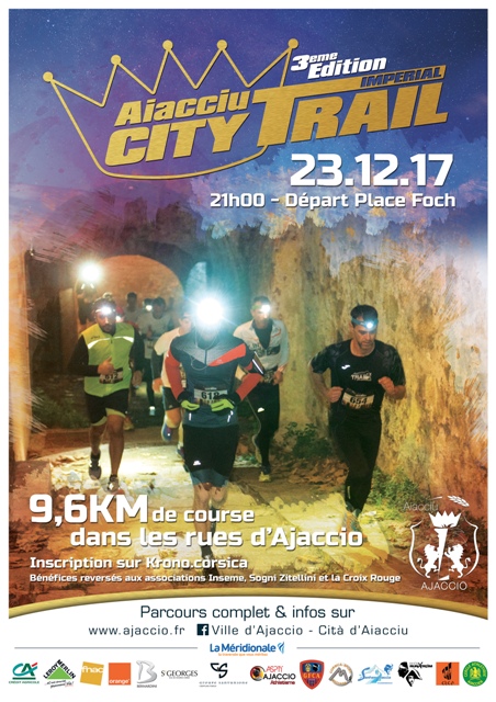 3 ème édition du City Trail Impérial le 23 décembre départ 21h ! 3 ème édition du City Trail Impérial le 23 décembre départ 21h !