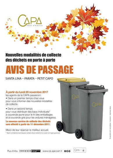 Le porte à porte s’installe de la Parata à Santa Lina en passant par le petit Capo Le porte à porte s’installe de la Parata à Santa Lina en passant par le petit Capo