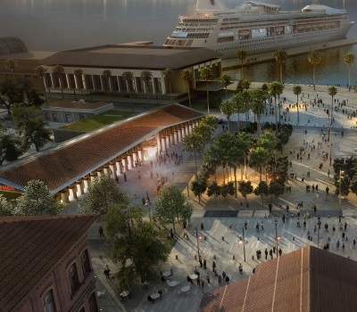 L'Etat soutient la création de la halle aux marchés de la place Campinchi L'Etat soutient la création de la halle aux marchés de la place Campinchi