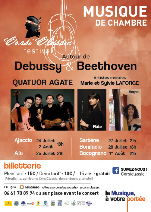 Festival Corsi Classic du 24 juillet au 2 août Festival Corsi Classic du 24 juillet au 2 août