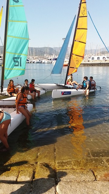 Stage de voile avec la SNA Stage de voile avec la SNA