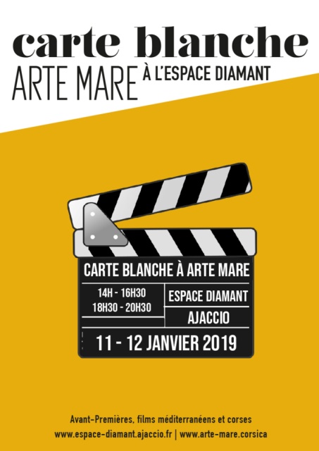 Carte Blanche au Festival Arte Mare les 11 et 12 janvier à l'Espace Diamant Carte Blanche au Festival Arte Mare les 11 et 12 janvier à l'Espace Diamant