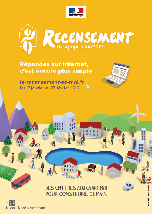 Recensement de la population 2019 du 17 janvier au 23 février Recensement de la population 2019 du 17 janvier au 23 février