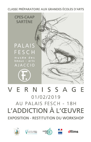 Workshop au Palais Fesch: L’addiction à l’œuvre d’art par la classe préparatoire aux écoles d’arts de Sartène Workshop au Palais Fesch: L’addiction à l’œuvre d’art par la classe préparatoire aux écoles d’arts de Sartène