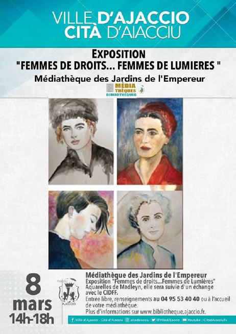 Journée Internationale du Droit des femmes : Ajaccio se mobilise Journée Internationale du Droit des femmes : Ajaccio se mobilise
