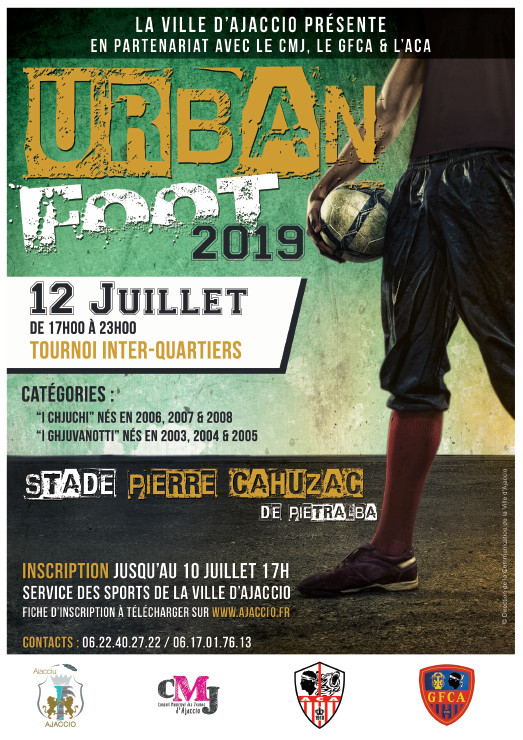 Ouverture des Inscriptions pour Urban Foot 2019 Ouverture des Inscriptions pour Urban Foot 2019