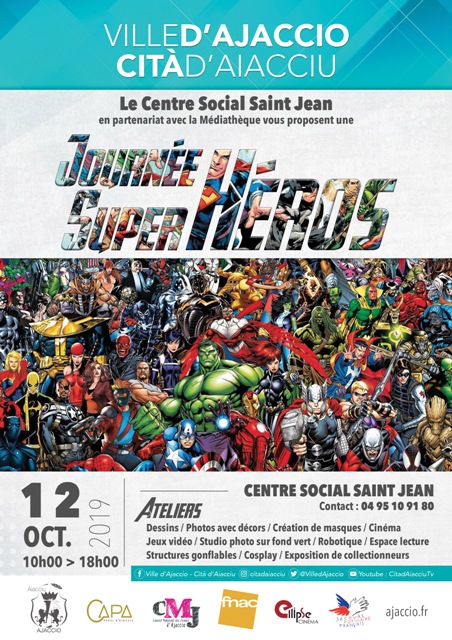 Programme de la journée super héros Programme de la journée super héros