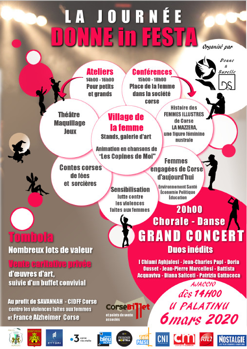 Annulation des Journées des Droits de la Femme "Donne In Festa" vendredi 6 mars au Palatinu Annulation des Journées des Droits de la Femme "Donne In Festa" vendredi 6 mars au Palatinu