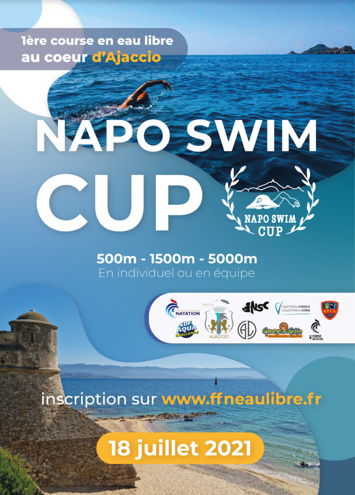 Inscrivez-vous pour la 1ère édition de la Napo Swim Cup le 18 juillet 2021 à Ajaccio