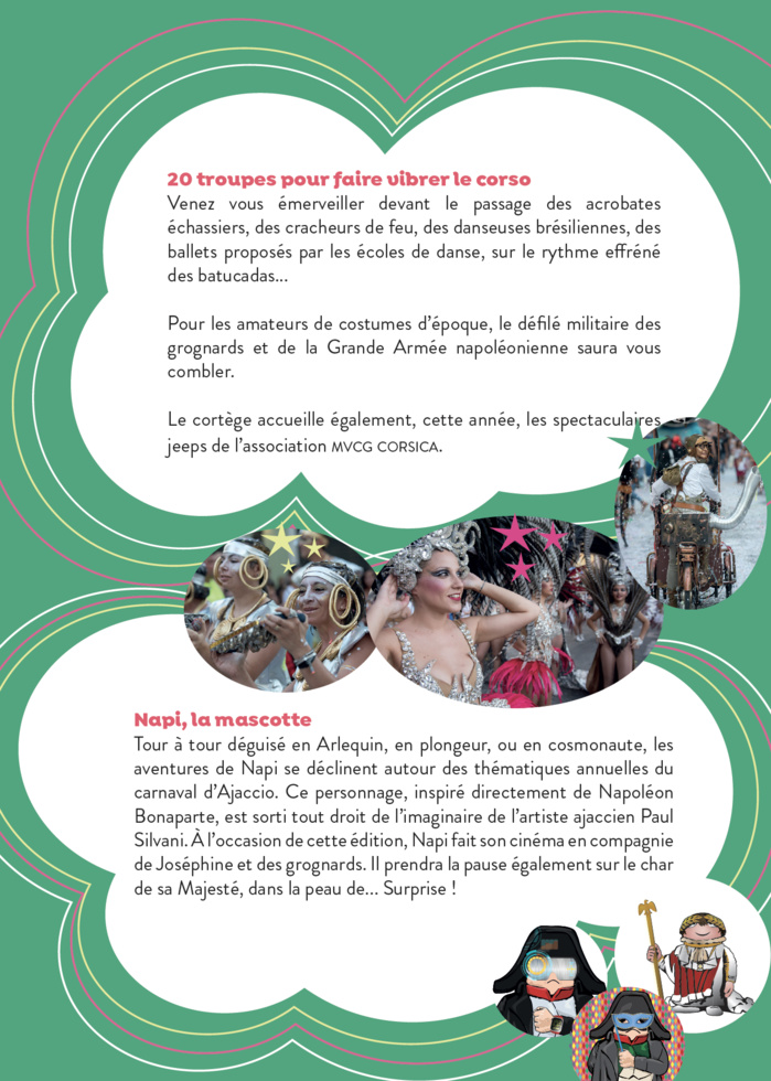 Carnavali d'Aiacciu 2023 : report au dimanche 16 avril 
