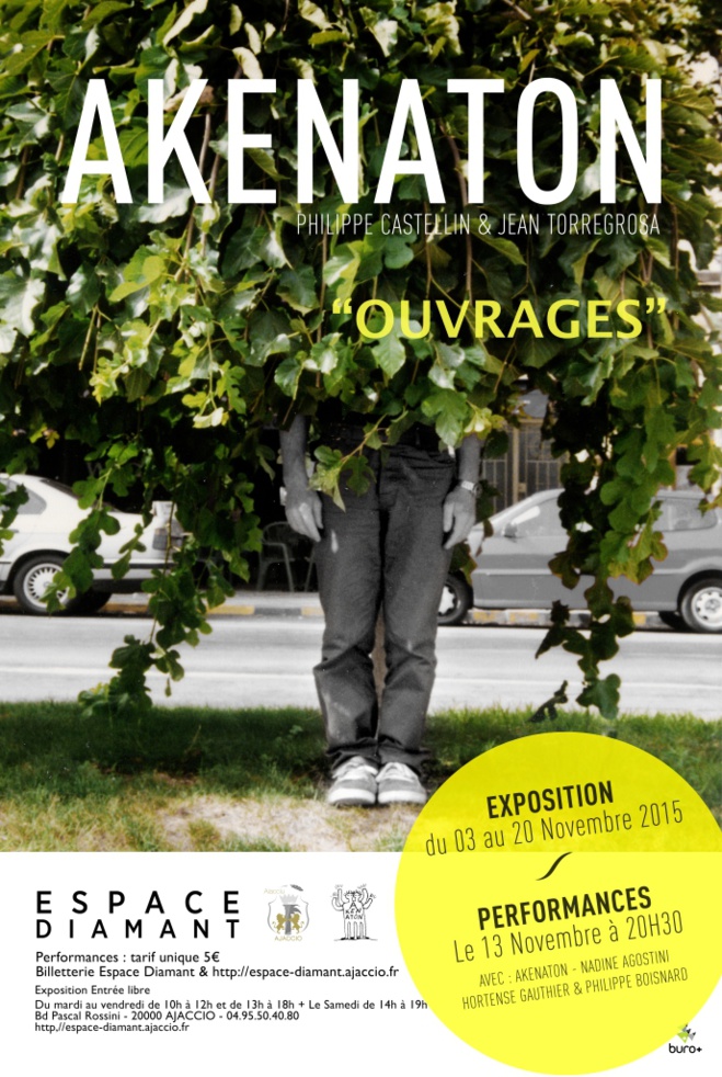 Vendredi 13 novembre : Trois performances - en parallèle à l'exposition d'Akenaton - Vendredi 13 novembre : Trois performances - en parallèle à l'exposition d'Akenaton -