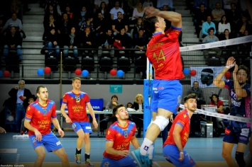 Match de Volley Ajaccio / Toulouse au Palatinu Match de Volley Ajaccio / Toulouse au Palatinu