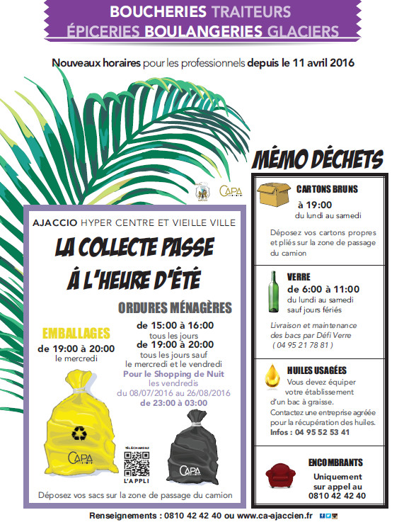 La collecte en sacs passe à l'heure d'été ...emballages, déchets ménagers et encombrants La collecte en sacs passe à l'heure d'été ...emballages, déchets ménagers et encombrants