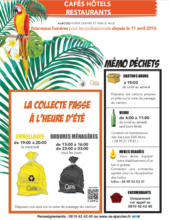 La collecte en sacs passe à l'heure d'été ...emballages, déchets ménagers et encombrants La collecte en sacs passe à l'heure d'été ...emballages, déchets ménagers et encombrants