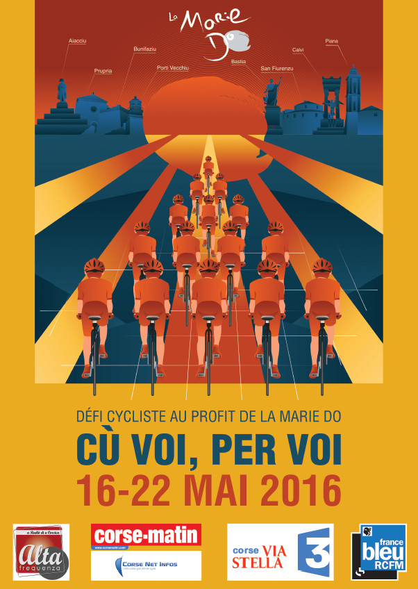 Arrivée du défis Cù Voi, Per Voi dimanche 22 mai 12h Place du Diamant Arrivée du défis Cù Voi, Per Voi dimanche 22 mai 12h Place du Diamant