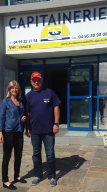 Marie-Ange Biancamaria, adjointe au maire chargée du nautisme et de la plaisance et Jean-Michel Recco, capitaine du port Charles Ornano (photo DR.). Marie-Ange Biancamaria, adjointe au maire chargée du nautisme et de la plaisance et Jean-Michel Recco, capitaine du port Charles Ornano (photo DR.).