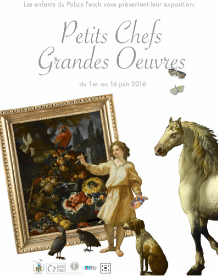 "Petits chefs, grandes œuvres", les enfants des ateliers exposent du 1er au 17 juin "Petits chefs, grandes œuvres", les enfants des ateliers exposent du 1er au 17 juin