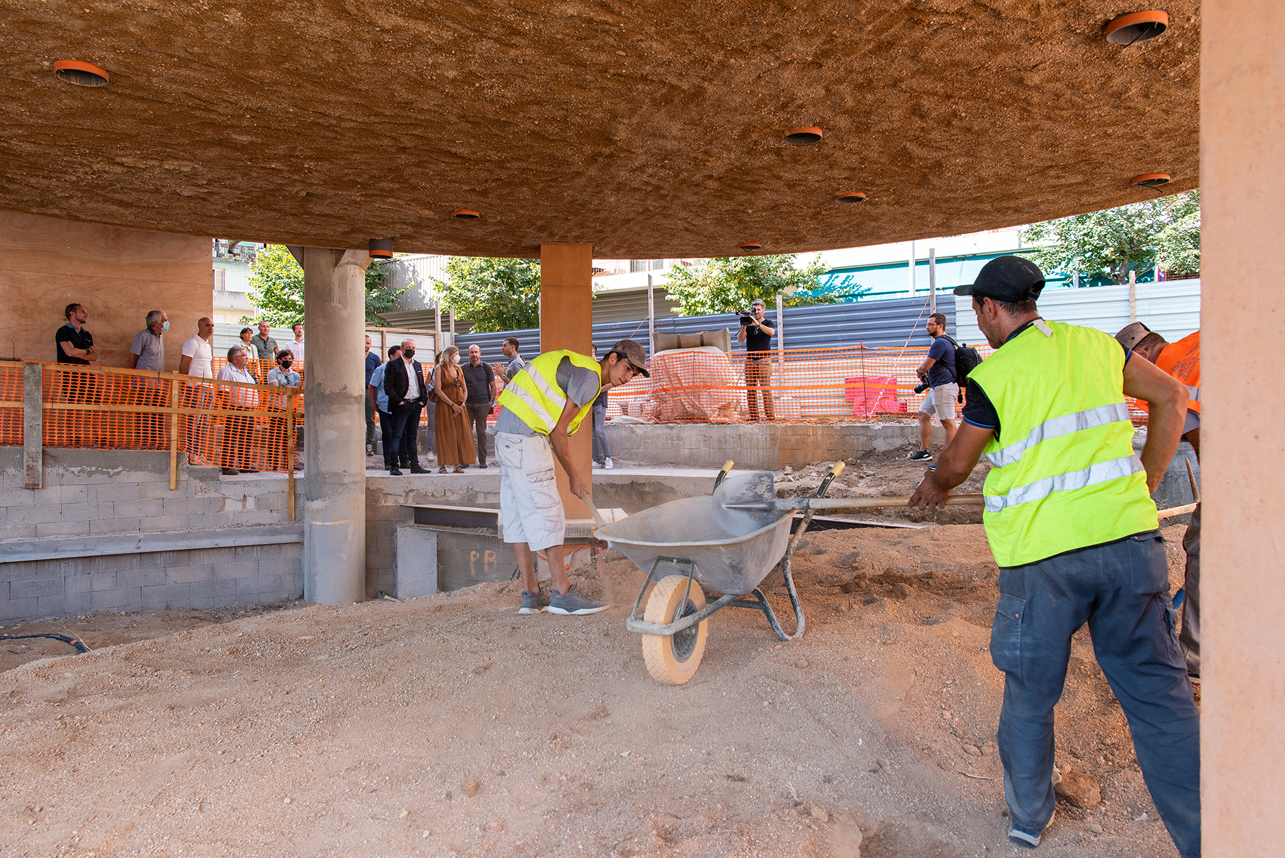 Mise en valeur du baptistère San Ghjuvà