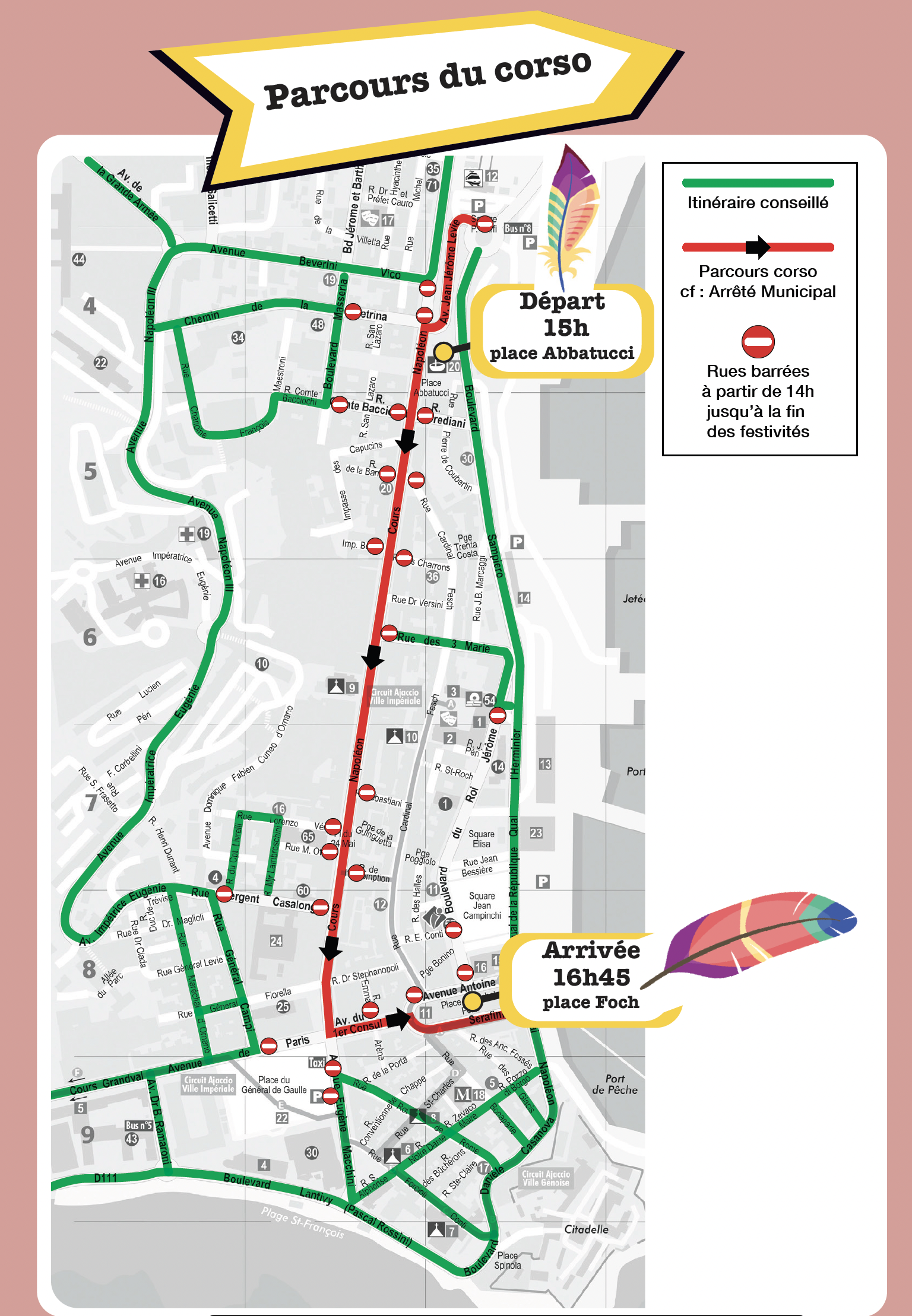 Carnavali d'Aiacciu 2023 : report au dimanche 16 avril 