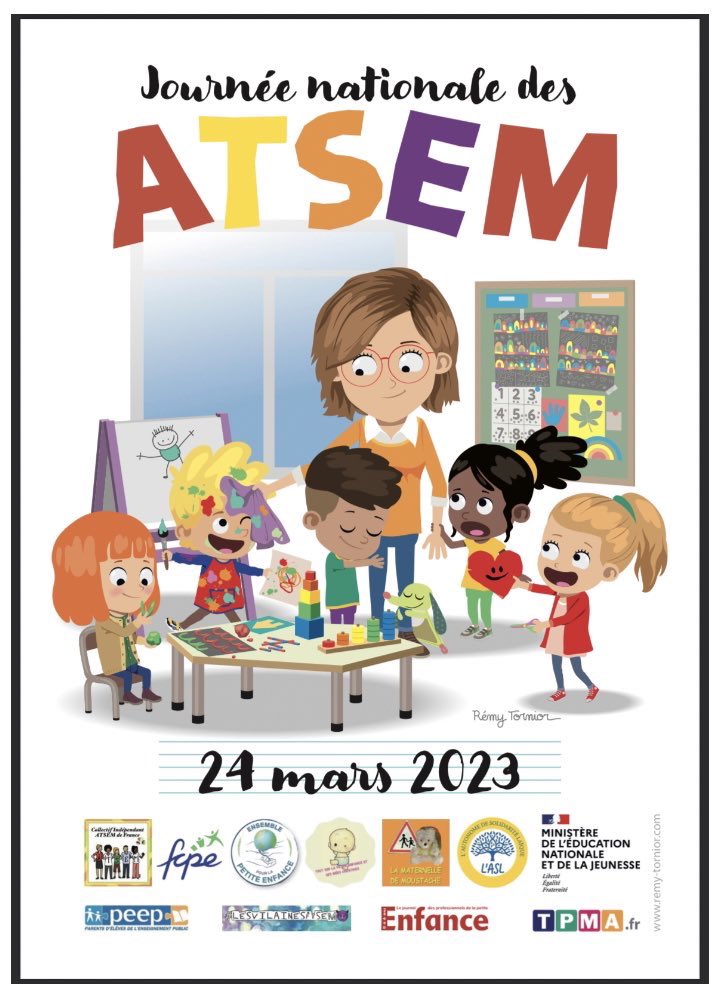 Journée Nationale des ATSEM vendredi 24 mars