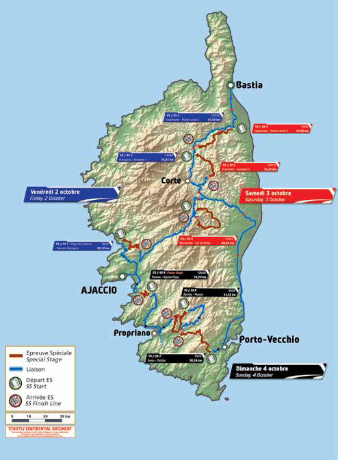 Tour de Corse 2015 du 1er au 4 octobre 2015