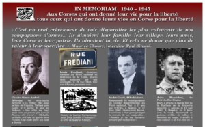 Mostra pà l'80 anni di a libarazioni di a Corsica