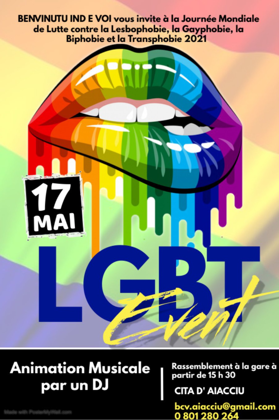 Marche Dans Le Cadre De La Journee Mondiale De Lutte Contre L Homophobie Agenda Site Officiel De La Ville D Ajaccio Bienvenue A Ajaccio