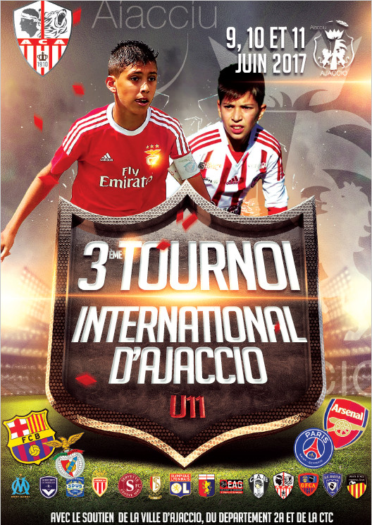 3 ème tournoi International D'Ajaccio U11 9 au 11 juin 3 ème tournoi International D'Ajaccio U11 9 au 11 juin