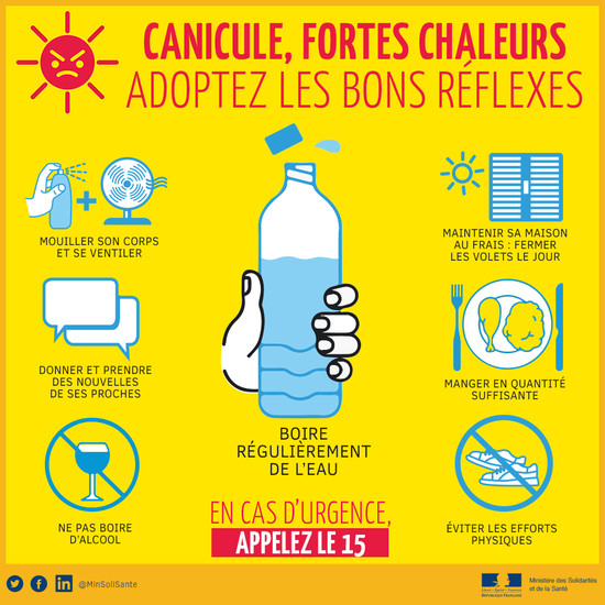 Canicule vigilance orange, le dispositif pour les plus vulnérables déclenché Canicule vigilance orange, le dispositif pour les plus vulnérables déclenché