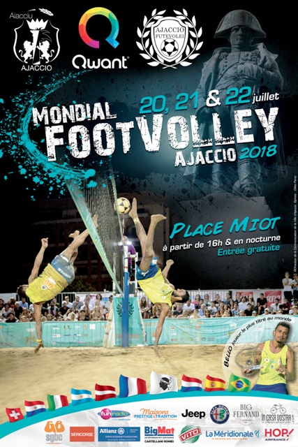 Mondial FootVolley du 20 au 22 juillet place Miot Mondial FootVolley du 20 au 22 juillet place Miot