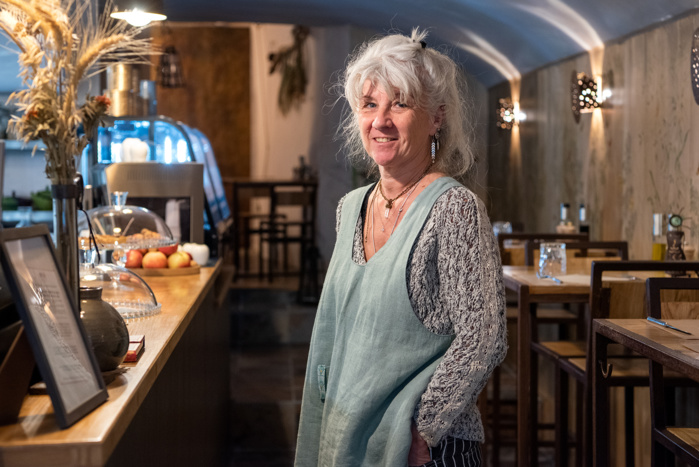 Valérie Caussut vous accueille rue des Trois Marie pour déguster une cuisine végétarienne, végan, sans gluten (Photos Ville d'Ajaccio). Valérie Caussut vous accueille rue des Trois Marie pour déguster une cuisine végétarienne, végan, sans gluten (Photos Ville d'Ajaccio).