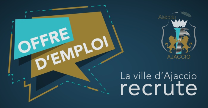 La mairie d’Ajaccio recrute un Policier municipal La mairie d’Ajaccio recrute un Policier municipal