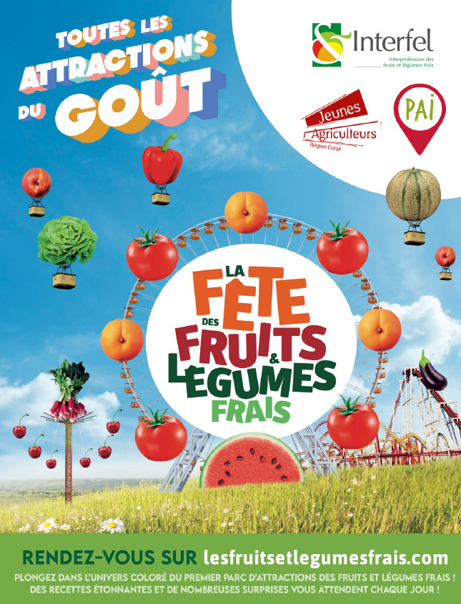 La fête des fruits et légumes frais au marcatu d'Aiacciu ! La fête des fruits et légumes frais au marcatu d'Aiacciu !