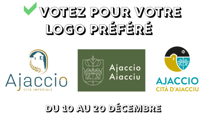 La Ville d'Ajaccio présente son nouveau logotype