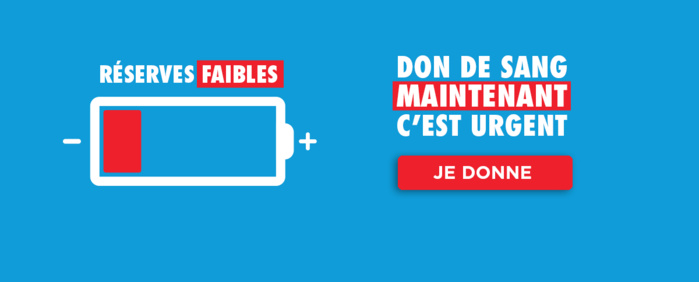 Planning des collectes de sang du mois de janvier 2024