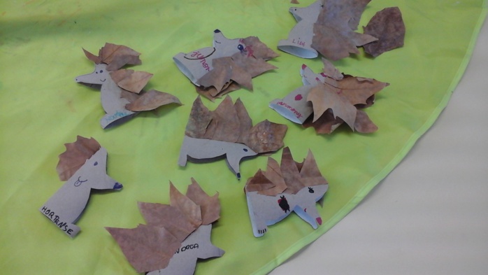 Atelier d'automne dans les écoles élémentaire Charles Bonafedi et maternelle du parc Berthault