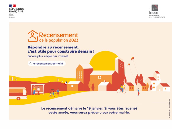 Campagne de recensement de la population 2023